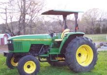 Traktörler 4wd John Deere 5510 SN