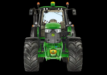 Traktörler 4wd John Deere 6140M