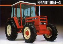 Traktörler 4wd Renault 651-4