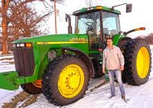 Traktörler 4wd John Deere 8110