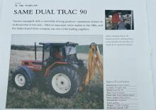 Traktörler 4wd SAME Dual Trac 90 DT