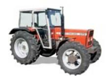 Traktörler 4wd Massey Ferguson MF 353