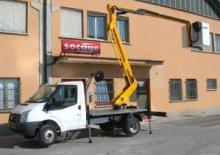 Truck Mounted Telescopic Boom Lifts Socage Apache A 12