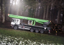 Truck Mounted Telescopic Boom Lifts Bronto Skylift S56XR