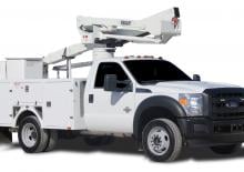 Trailer Mounted Articulating Boom Lifts Versalift SST-37-EIH