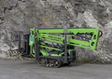 Truck Mounted Articulating Boom Lifts HS-Tecno Leguan 160 TR
