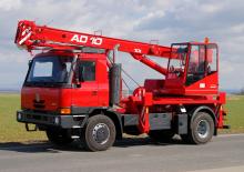 Truck-mounted Telescopic Cranes CKD Mobilni Jeraby AD 10