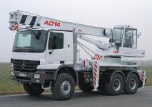 Truck-mounted Telescopic Cranes CKD Mobilni Jeraby AD 14