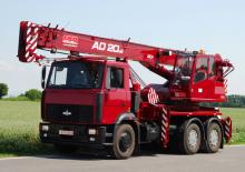 Truck-mounted Telescopic Cranes CKD Mobilni Jeraby AD 20