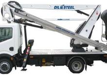 Trailer Mounted Articulating Boom Lifts Oil & Steel Snake 2112 smart
