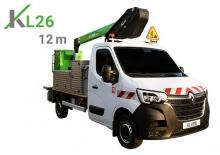 Truck Mounted Telescopic Boom Lifts Klubb KL26