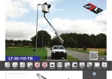 Truck Mounted Telescopic Boom Lifts Versalift LT-30-TB