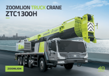 Truck-mounted Telescopic Cranes Zoomlion ZTC1300H653