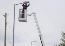 Truck Mounted Telescopic Boom Lifts France Elévateur 091 F