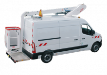 Truck Mounted Telescopic Boom Lifts France Elévateur 121 F