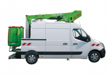 Truck Mounted Telescopic Boom Lifts France Elévateur 142 TPFCC