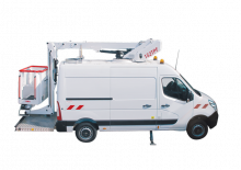 Truck Mounted Telescopic Boom Lifts France Elévateur 142 TPL