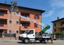 Truck Mounted Telescopic Boom Lifts Comet 17-12 HQ 