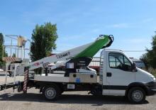 Truck Mounted Telescopic Boom Lifts Comet 17-7 HQ 