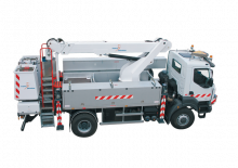 Truck Mounted Telescopic Boom Lifts France Elévateur 172 TBI