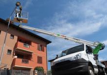Truck Mounted Telescopic Boom Lifts Comet 19-14 HQ 