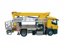 Truck Mounted Telescopic Boom Lifts France Elévateur 284 TBE