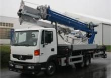 Truck Mounted Telescopic Boom Lifts Böcker AK 36/2000 SPS