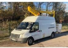 Truck Mounted Telescopic Boom Lifts Bizzocchi Autel 2000 TI