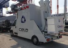Truck Mounted Telescopic Boom Lifts CELA DT VAN