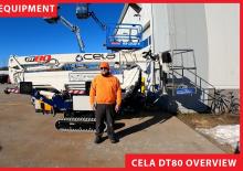 Truck Mounted Telescopic Boom Lifts CELA DT80
