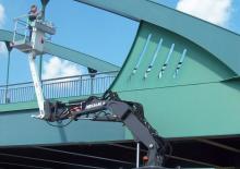Truck Mounted Telescopic Boom Lifts Decker DTP 800 B