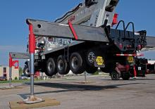 Truck Mounted Telescopic Boom Lifts Elliott Equipment E160 E-Line