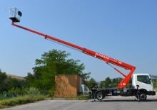 Truck Mounted Telescopic Boom Lifts Ruthmann ECOLINE 180