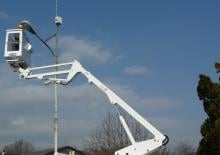 Truck Mounted Telescopic Boom Lifts Easy Lift EV125 