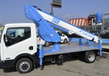 Truck Mounted Telescopic Boom Lifts Socage forSte 18 T Speed H+H