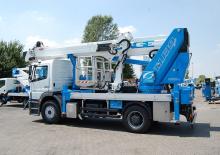 Truck Mounted Telescopic Boom Lifts Socage forSte 39 TJJ