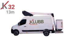 Truck Mounted Telescopic Boom Lifts Klubb K32