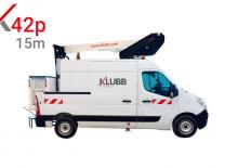 Truck Mounted Telescopic Boom Lifts Klubb K42p