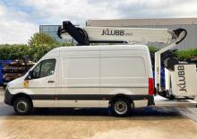 Truck Mounted Telescopic Boom Lifts Klubb KT 18 PCS