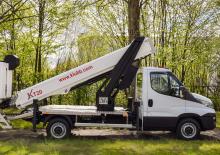 Truck Mounted Telescopic Boom Lifts Klubb KT20