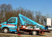 Truck Mounted Telescopic Boom Lifts RAM Mira 160 T