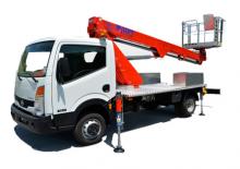 Truck Mounted Telescopic Boom Lifts RAM Mira 180 T