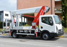 Truck Mounted Telescopic Boom Lifts Multitel MJ 226