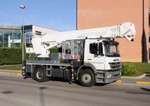 Truck Mounted Telescopic Boom Lifts Multitel MJ 320