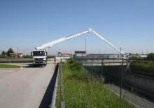 Truck Mounted Telescopic Boom Lifts Multitel MJ 375