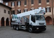 Truck Mounted Telescopic Boom Lifts Multitel MJ 420