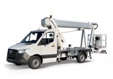 Truck Mounted Telescopic Boom Lifts Multitel MJE 250