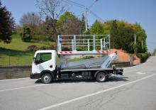 Truck Mounted Telescopic Boom Lifts Multitel MS 100 