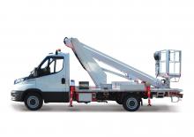 Truck Mounted Telescopic Boom Lifts Multitel MT 162 DS
