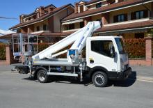 Truck Mounted Telescopic Boom Lifts Multitel MT 162 EX